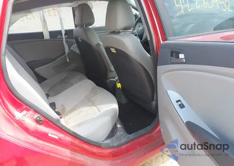 2015 Hyundai Accent Gls from USA, damaged, VIN KMHCT4AE0FU227045